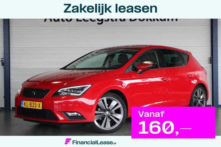 SEAT Leon 1.0 EcoTSI Style Connect Camera | Carplay | LED |, Auto's, Seat, Bedrijf, Lease, Financial lease, Leon, ABS, Achteruitrijcamera