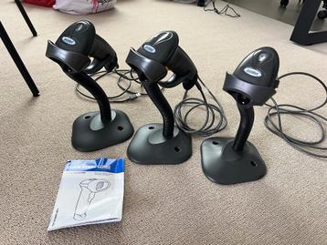 Handscanner 3x | Zebra LS2208 | USB | Incl. Stand beschikbaar voor biedingen