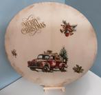 Kerstdecoratie bord op standaard, Ophalen of Verzenden, Nieuw