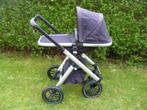 Dubatti One Combikinderwagen met Maxi-Cosi Zwart, Gebruikt, Verstelbare duwstang, Combiwagen, Ophalen