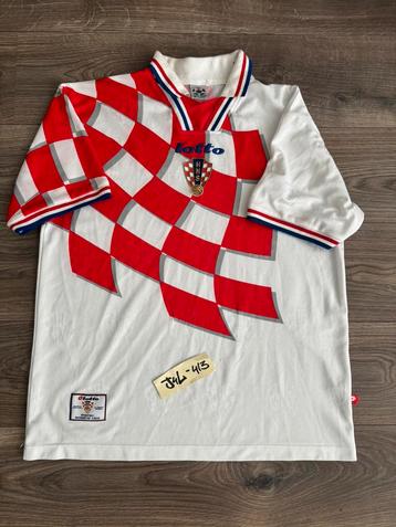 Kroatië shirt WK 1998, Lotto, origineel, suker, worldcup beschikbaar voor biedingen
