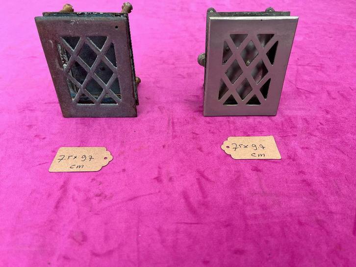 Oude deurspion, deurluikje, deur spion, voordeur luikje, Huis en Inrichting, Woonaccessoires | Overige, Gebruikt, Ophalen of Verzenden