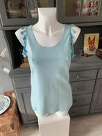 Glans top van Ambika maat S, Kleding | Dames, Tops, Maat 38/40 (M), Douwenmaat 8-3 Meppel, Info@again.nu, Blauw
