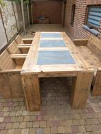 Steigerhout tuinsets gratis thuisbezorgd, Ophalen of Verzenden, Nieuw, Overige materialen, Bank