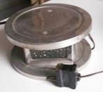 Oud elektrisch theelichtje warmhoudplaatje rechaud, Ophalen of Verzenden