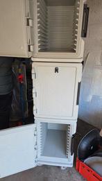 3 Stapelbare Thermo Boxen op Wielen, Ophalen, Gebruikt, Vrijstaand, Vrieskist