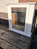 Spiegelkast badkamer antiek, Huis en Inrichting, Badkamer | Badkamermeubels, Ophalen, 50 tot 100 cm, Minder dan 25 cm, Minder dan 100 cm