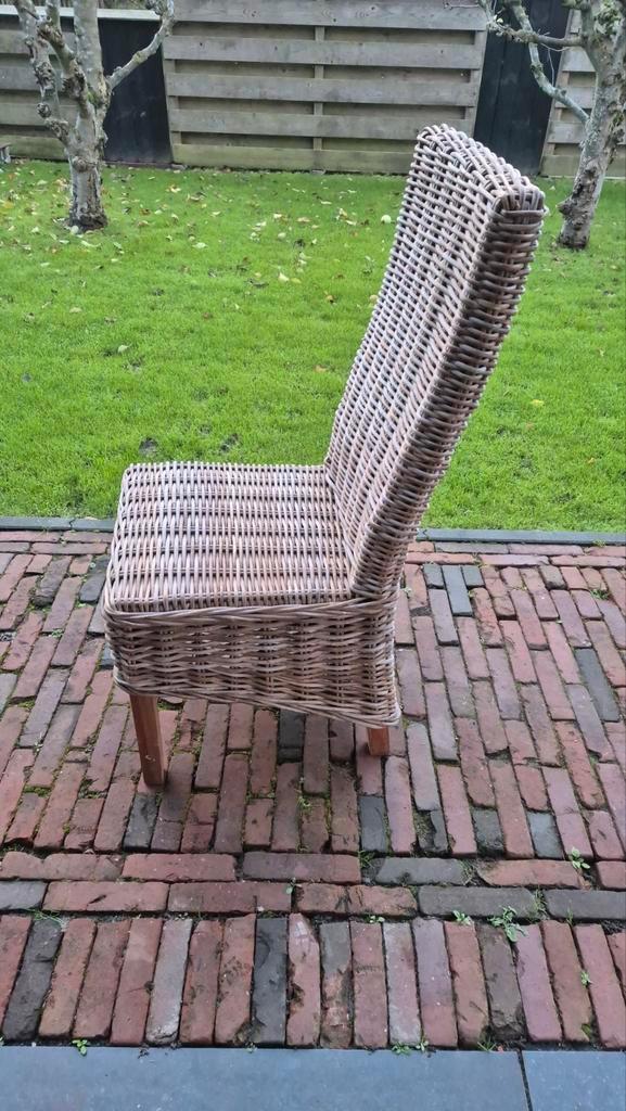 Mooie rieten stoel te koop, Antiek en Kunst, Antiek | Meubels | Stoelen en Banken, Ophalen of Verzenden