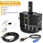 DJLicht 300W CO2 jet met leds, Muziek en Instrumenten, Licht en Laser, ., Nieuw, Ophalen of Verzenden, .