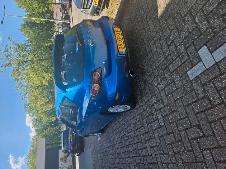 Te ruil. mazda 3 1.6 sport, Auto's, Mazda, Particulier, Benzine, C, Hatchback, Handgeschakeld, Origineel Nederlands, Blauw, Voorwielaandrijving