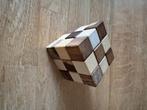 puzzel logica vierkant hout, Ophalen of Verzenden, Nieuw, Overige typen