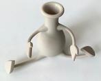 Florino Vaas siliconen kunststof mannetje peleg-design grijs, Kunststof, Overige kleuren, Ophalen of Verzenden, Zo goed als nieuw