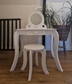 Leuke kinder kaptafel met krukje, Ophalen, Zo goed als nieuw, Tafel(s) en Stoel(en)