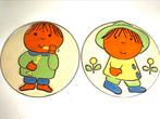 Vintage emaille koperen plaquettes van Dick Bruna, Ophalen of Verzenden, Gebruikt
