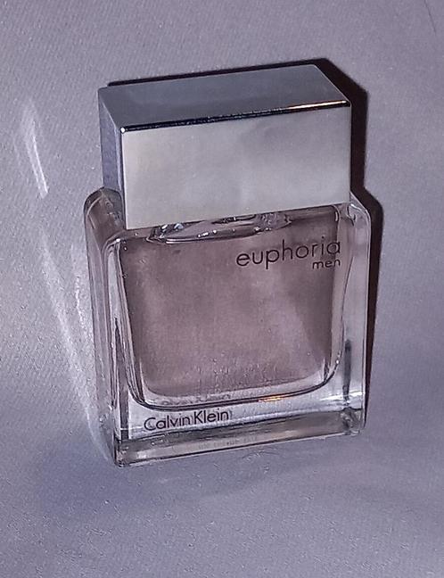 Luxe parfum mini - Calvin klein Euphoria man 15 ml, Verzamelen, Parfumverzamelingen, Zo goed als nieuw, Miniatuur, Gevuld, Ophalen of Verzenden