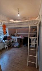 IKEA Tromsö tweepersoons hoogslaper met matras 140200, Ophalen, Gebruikt, Hoogslaper, Tweepersoons