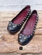 Marc Jacobs - Prachtige leren mouseflats maat 38.5 - IZGST, Marc Jacobs, Zwart, Zo goed als nieuw, X