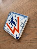 Koningshuis Wilhelmina 50 Jaar emaille bordje, Ophalen