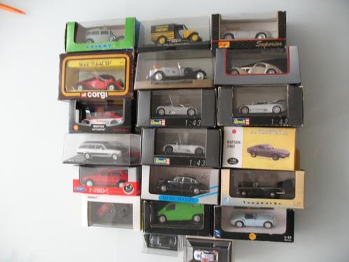 Leuke Partij modelauto's in doos/hardcase div merken, Hobby en Vrije tijd, Modelauto's | Overige schalen, Nieuw, Auto, Ophalen of Verzenden