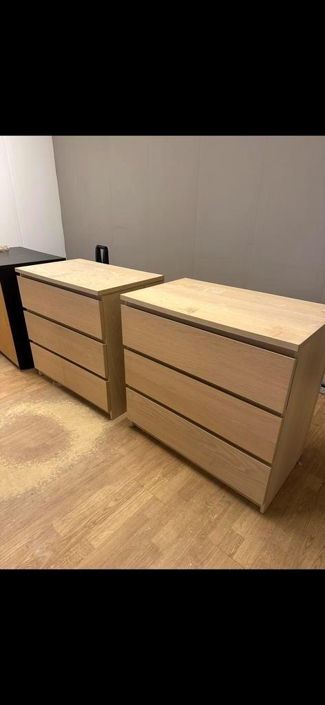 IKEA Malm ladekasten - Diverse kleuren, Huis en Inrichting, Kasten | Dressoirs, Gebruikt, 50 tot 100 cm, 25 tot 50 cm, Met lade(s)