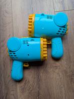 Bellenblaas pistool 2 stuks, Ophalen of Verzenden, Gebruikt