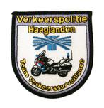 Politie Police Patch / Embleem Verkeerspolitie Haaglanden, Verzenden, Marechaussee, Nederland, Embleem of Badge