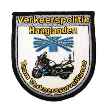 Politie Police Patch / Embleem Verkeerspolitie Haaglanden beschikbaar voor biedingen