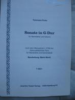 Tommaso Prota - Sonate in G-Dur für Mandoline und Gitarre, Muziek en Instrumenten, Bladmuziek, Gebruikt, Ophalen of Verzenden