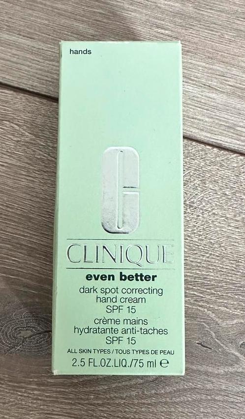 Nieuwe Handcreme van Clinique: Even Better SPF 15, Sieraden, Tassen en Uiterlijk, Uiterlijk | Lichaamsverzorging, Nieuw, Ophalen of Verzenden