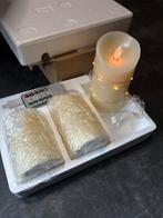 Kesser Set van 3 LED kaarsen met afstandsbediening - Nieuw, Huis en Inrichting, Ophalen of Verzenden, Nieuw, Kaars