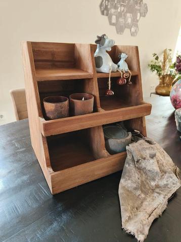 Houten gruttersbak  beschikbaar voor biedingen