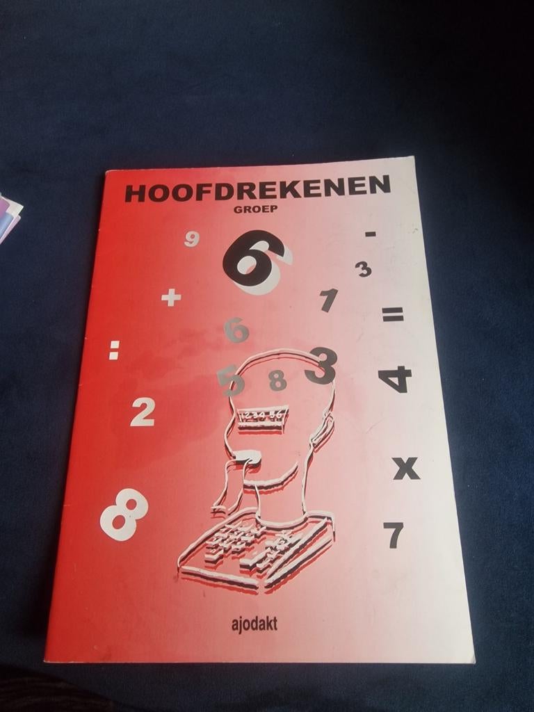 Hoofdrekenen Groep 6 - Oefenboek, Boeken, Gelezen, Wiskunde A, Ophalen of Verzenden, Ajodakt