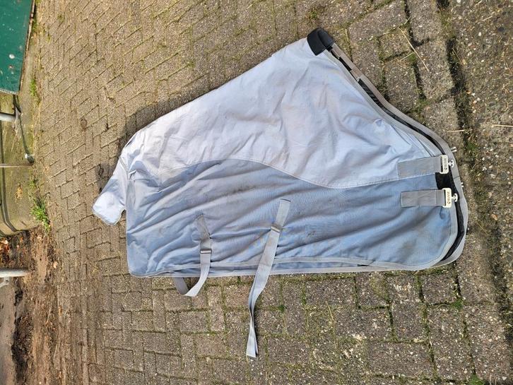 2x Vliegen/ regendekens  1.85m, Dieren en Toebehoren, Paarden en Pony's | Dekens en Dekjes, Gebruikt, Ophalen of Verzenden