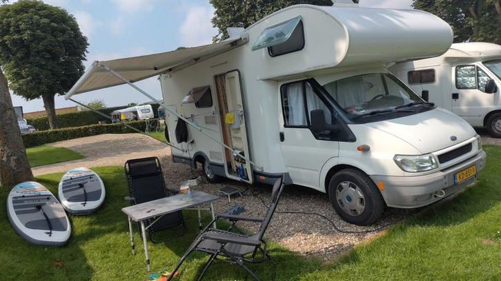 Ford Transit Chausson Trigano Flash 03 – 6-persoons camper, Caravans en Kamperen, Campers, Particulier, tot en met 6, Alkoof, Chausson