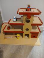 Houten Garage met Autootjes, Ophalen, Zo goed als nieuw, Jongen of Meisje