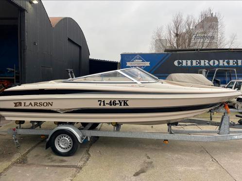 Mooie Larson LXI 190 + 4,3 ltr volvopenta MPI ( 2004), Watersport en Boten, Speedboten, Zo goed als nieuw, 6 meter of meer, Benzine