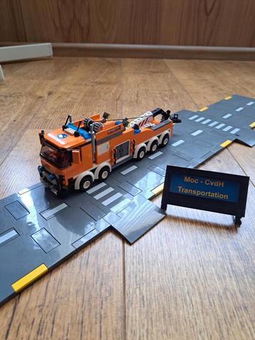 Lego City MOC Zware Sleepwagen beschikbaar voor biedingen