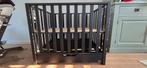 TWF box sam zwart met lade en matras, Kinderen en Baby's, Boxen, Ophalen, Gebruikt, Lade