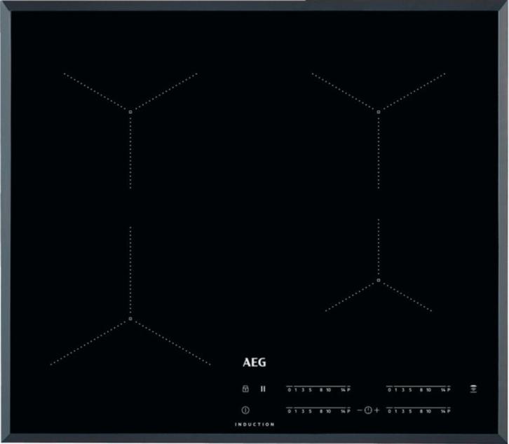 AEG ILB64443FB Bridge - Inductiekookplaat 60 cm, Witgoed en Apparatuur, Kookplaten, Nieuw, Inbouw, Inductie, 4 kookzones, Ophalen