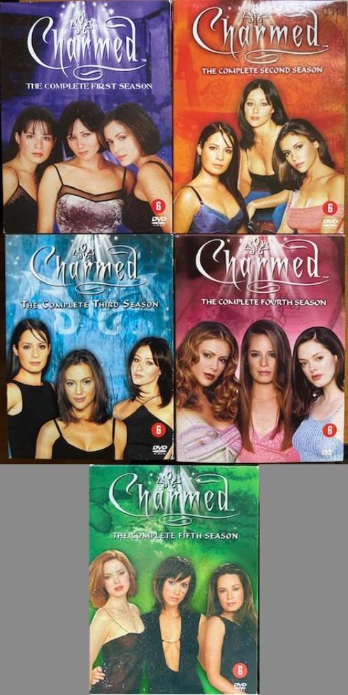 Charmed Seizoen 1-5, Cd's en Dvd's, Dvd's | Tv en Series, Gebruikt, Science Fiction en Fantasy, Boxset, Vanaf 6 jaar, Ophalen of Verzenden