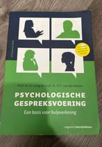 H.T. van der Molen - Psychologische gespreksvoering, Ophalen of Verzenden, Zo goed als nieuw, H.T. van der Molen; G. Lang