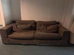 Grijze 2-zits bank - Gratis Tilburg, Ophalen, Gebruikt, 150 tot 200 cm, Tweepersoons