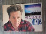 80s Poster van Simple Minds, Ophalen of Verzenden, Zo goed als nieuw, Poster, Artwork of Schilderij