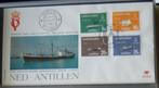 Ned. Antillen 1e dag envelop E45-E46-E47-E48, uit jaar 1967., Postzegels en Munten, Postzegels | Eerstedagenveloppen, Ophalen of Verzenden