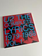 U2 the complete lyrics 1979-1988 fan club exclusive, Ophalen of Verzenden, Nieuw, Artiest