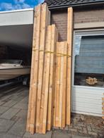Balkhout vuren hout zie omschrijving., Doe-het-zelf en Verbouw, Hout en Planken, Ophalen, Gebruikt, 250 tot 300 cm, 50 mm of meer