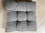 5 GRIJZE LOUNGE KUSSENS 60 x 60CM, Tuin en Terras, Tuinmeubel-accessoires, Ophalen of Verzenden, Gebruikt