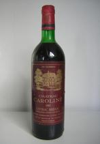 wijn 1985 Chateau Caroline Listrac 40 Jaar Oud.., Verzamelen, Frankrijk, Nieuw, Ophalen of Verzenden, Rode wijn