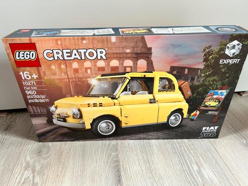 Lego Creator 10271 Fiat 500 Geel NIEUW in doos, Kinderen en Baby's, Speelgoed | Duplo en Lego, Nieuw, Lego, Complete set, Ophalen of Verzenden