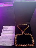 Ropechain ZO GOED ALS NIEUW, Sieraden, Tassen en Uiterlijk, Kettingen, Ophalen of Verzenden, Zo goed als nieuw, Goud, Goud